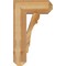 Ekena Millwork Olympic Craftsman Rough Sawn Bracket, Western Red Cedar, 6"W x 18"D x 30"H BKT06X18X30OLY04RWR - alternate 4